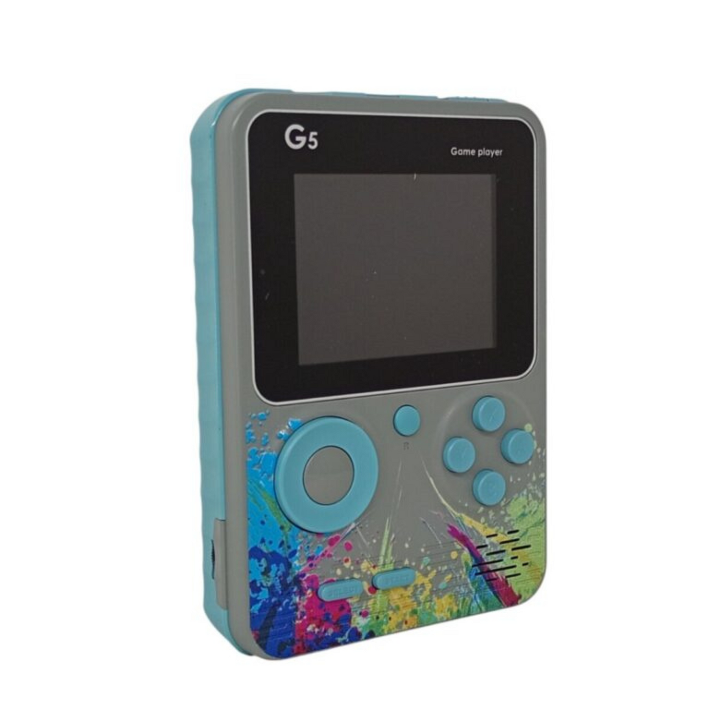 500 in 1 Handheld Gaming Console with 3 Hours Battery Backup, AV Output for TV, Backlit Screen, Built-in Retro Games, Rechargeable, Portable Design for All Ages