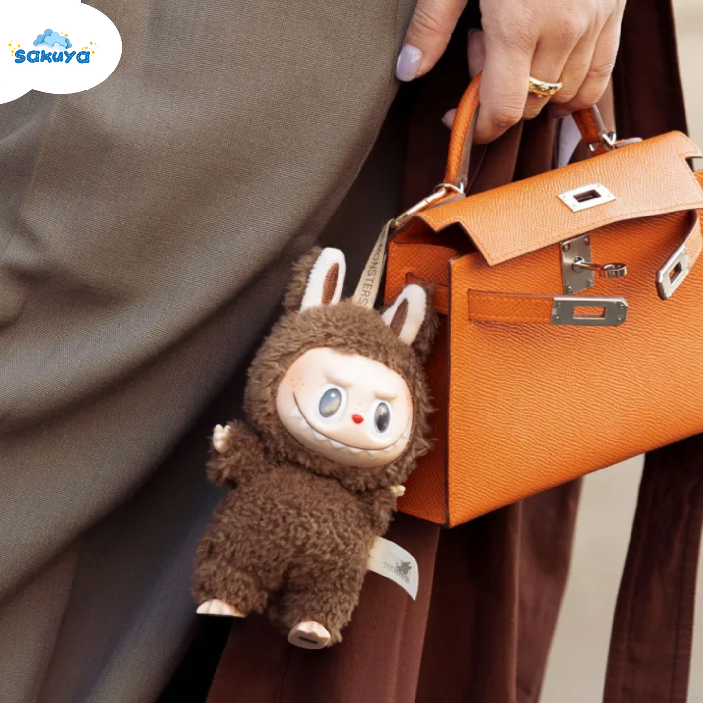 Labubu Collectible Figure Keychain | Designer Art Toy with Fluffy Plush Design | Adorable Fluffly Toy, and Premium Labubu Toy for Collectors and Gift Enthusiasts