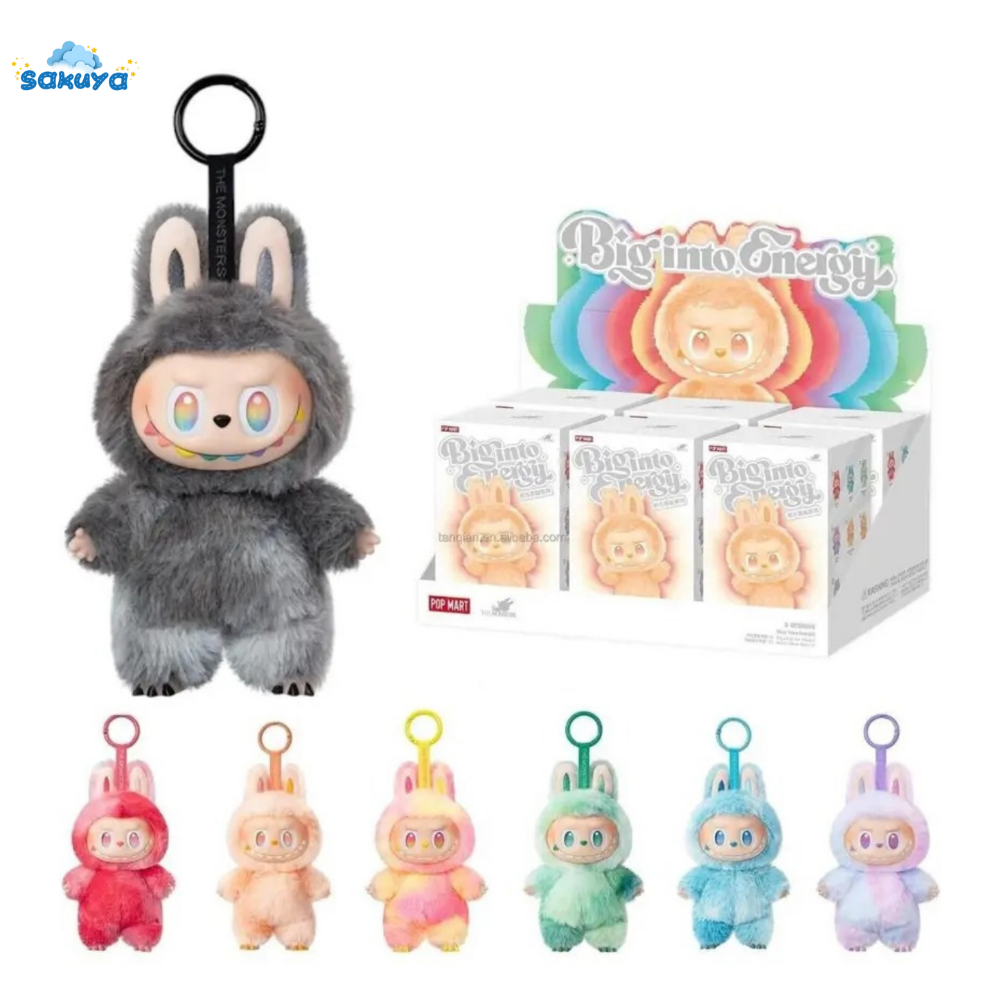 Labubu Collectible Figure Keychain | Designer Art Toy with Fluffy Plush Design | Adorable Fluffly Toy, and Premium Labubu Toy for Collectors and Gift Enthusiasts