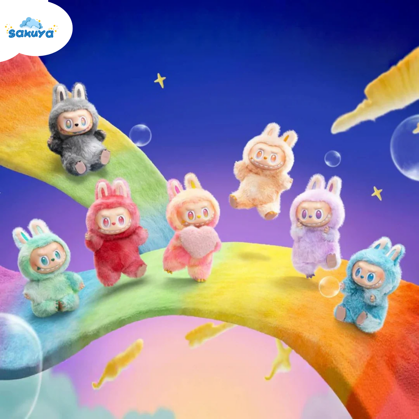 Labubu Collectible Figure Keychain | Designer Art Toy with Fluffy Plush Design | Adorable Fluffly Toy, and Premium Labubu Toy for Collectors and Gift Enthusiasts