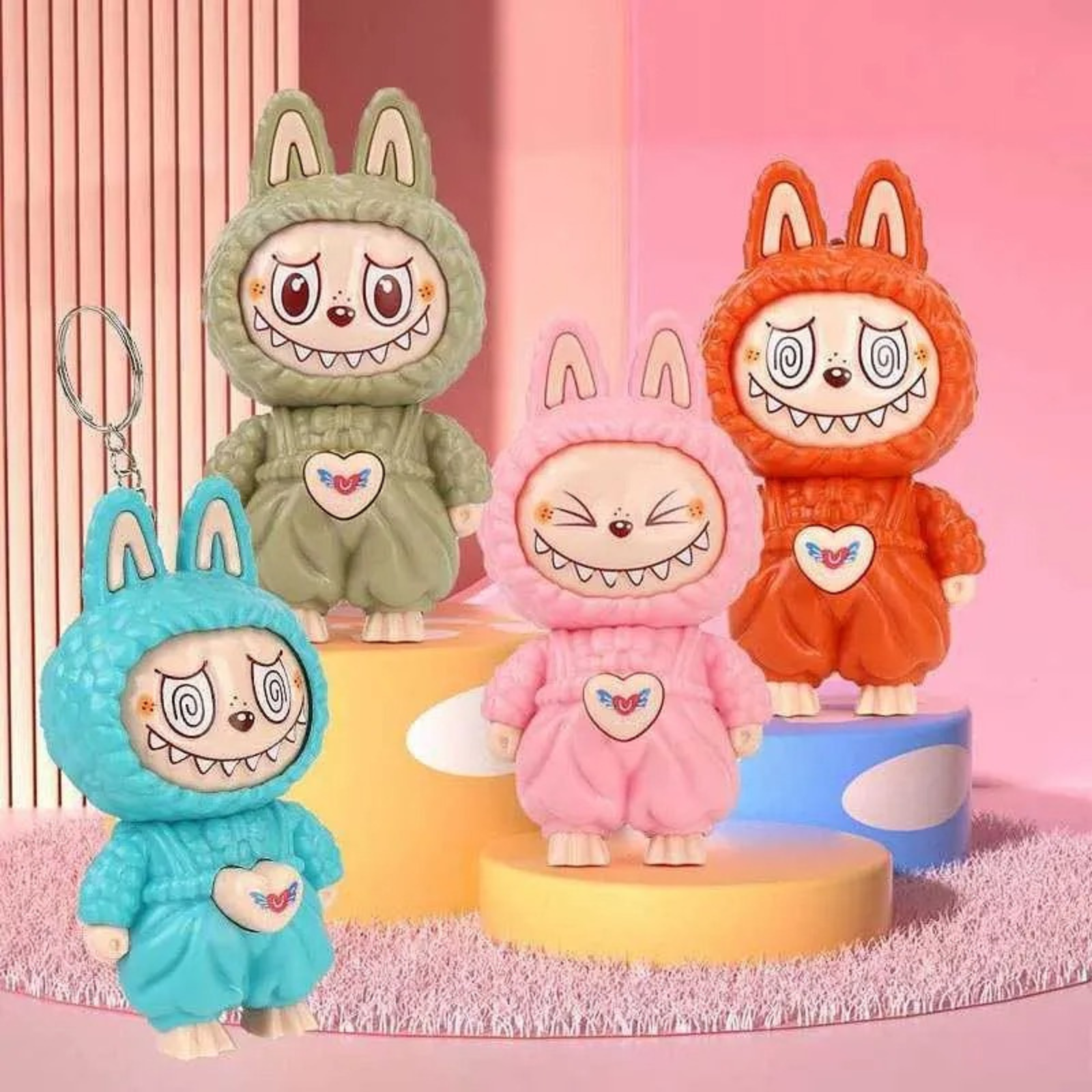 Labubu Keychain STEM Toy | Cute Collectible Key Ring for Kids Labubu Keychain STEM Toy | Cute Collectible Key Ring for Kids