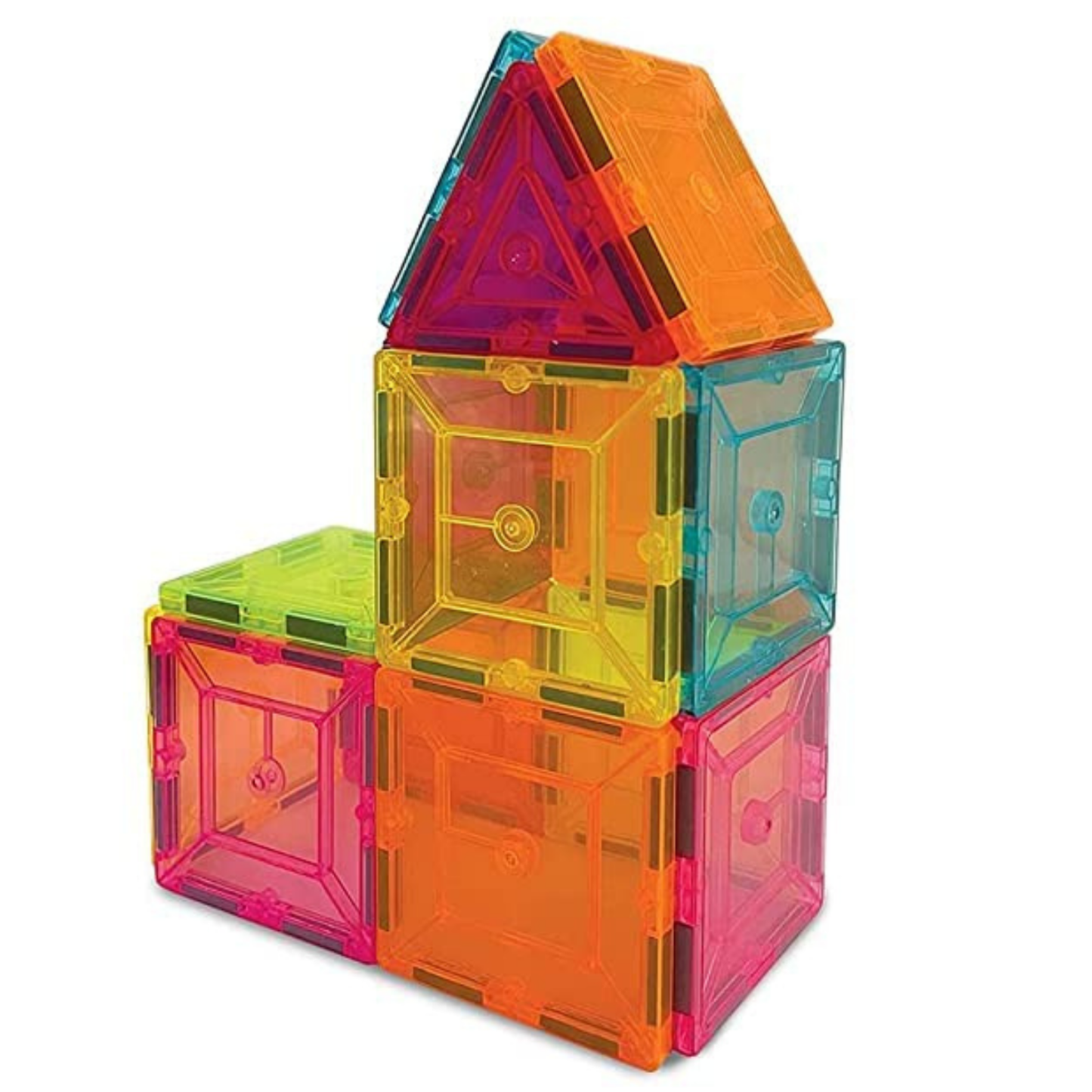 Magnetic Blocks STEM Toy for Kids | Colorful 3D Building Tiles for Creativity, Problem-Solving & Motor Skills | Fun Learning Construction Set for Boys & Girls Ages 3+