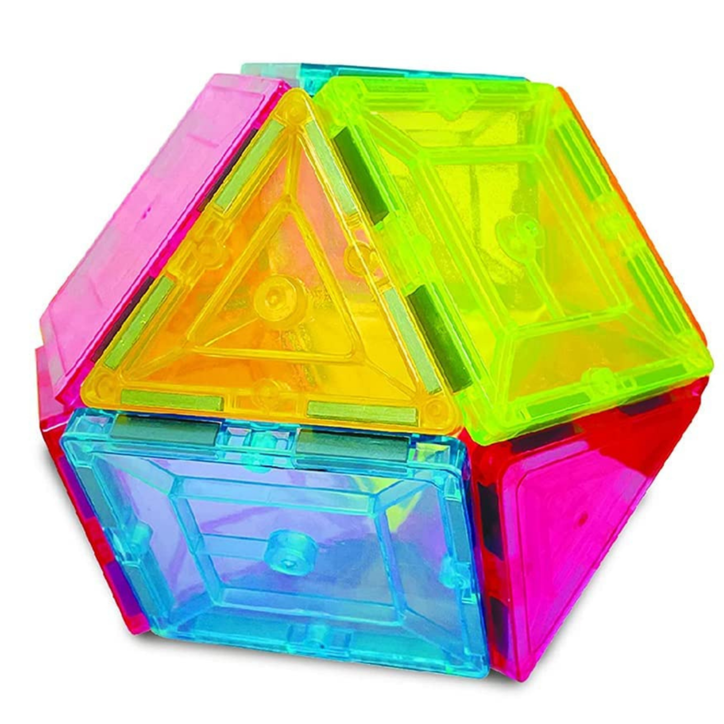 Magnetic Blocks STEM Toy for Kids | Colorful 3D Building Tiles for Creativity, Problem-Solving & Motor Skills | Fun Learning Construction Set for Boys & Girls Ages 3+