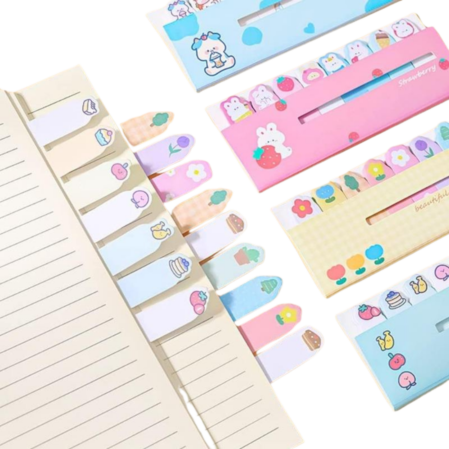 Sakuya Cartoon Print Notebook – Indexed Journal diary for School and College Students| Compact and Trendy Design, Premium Ruled Paper