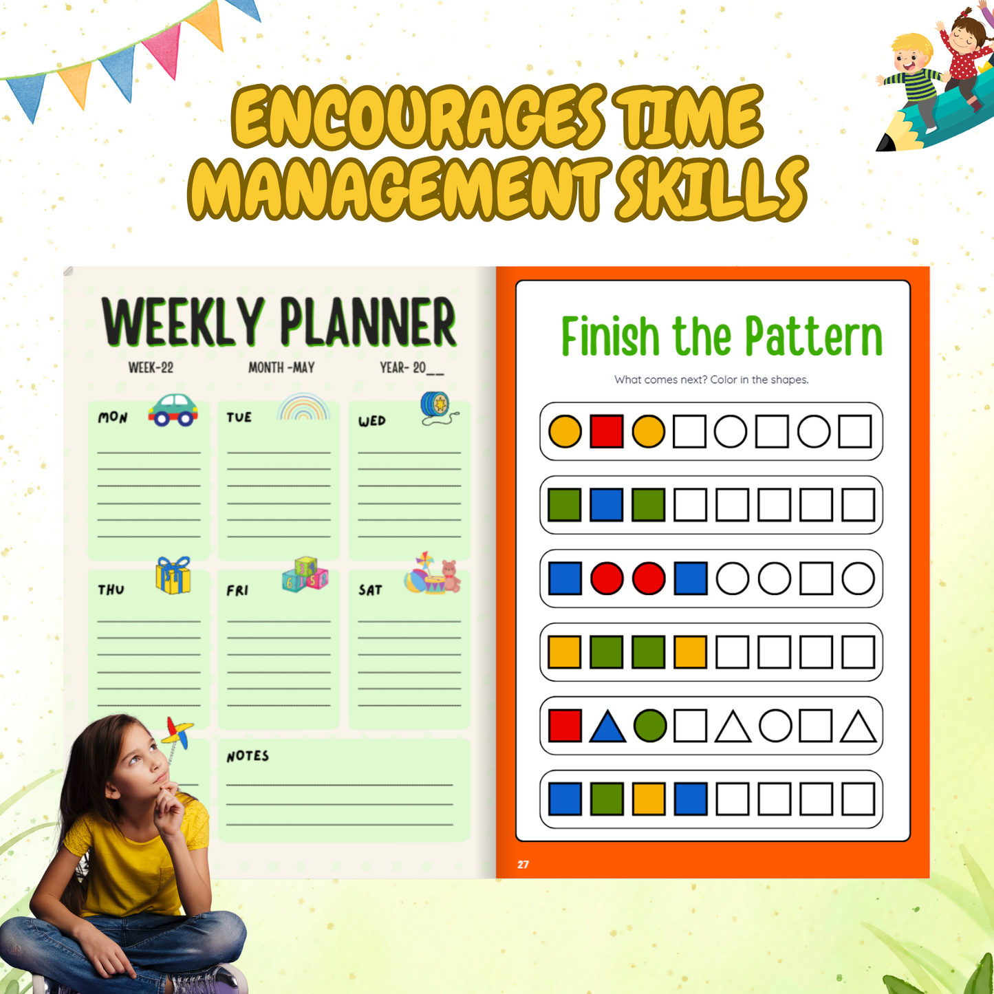 Kids Weekly Planner
