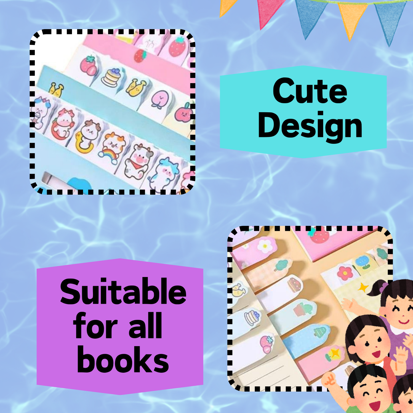 Sakuya Cartoon Print Notebook – Indexed Journal diary for School and College Students| Compact and Trendy Design, Premium Ruled Paper