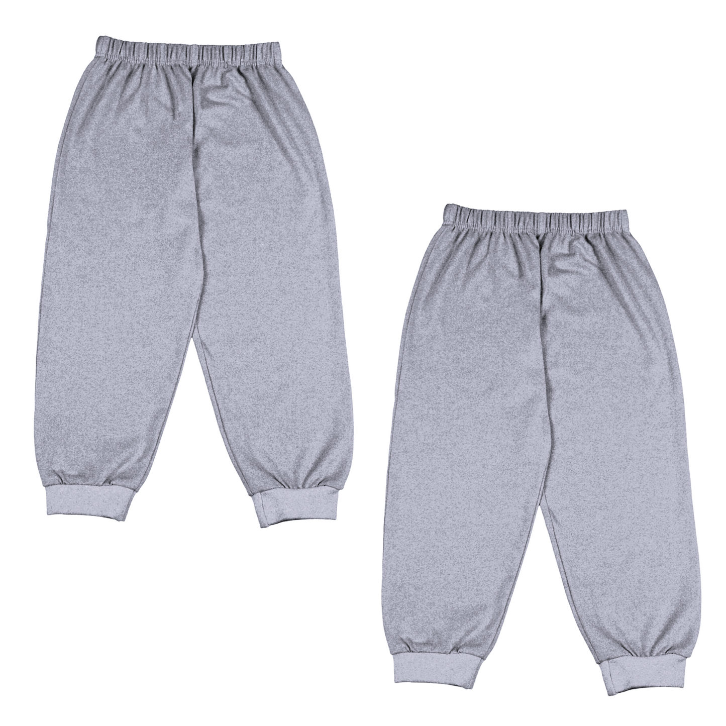 Sakuya Cotton Pants for Kids | Soft Pajama Bottoms with Elastic Waistband for Play, Sleep & Comfort (Pack of 2)