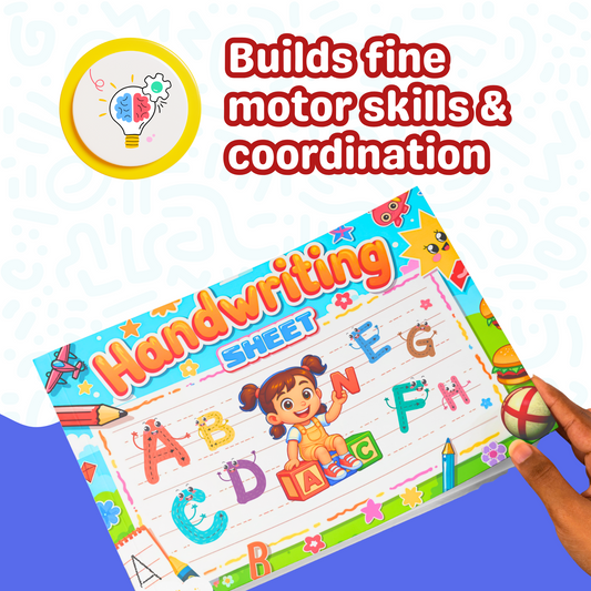 Sakuya Handwriting Practice Book for Kids | Preschool, Kindergarten, Early Learning Workbook | Improve Writing Skills, Fine Motor Development, Tracing Letters