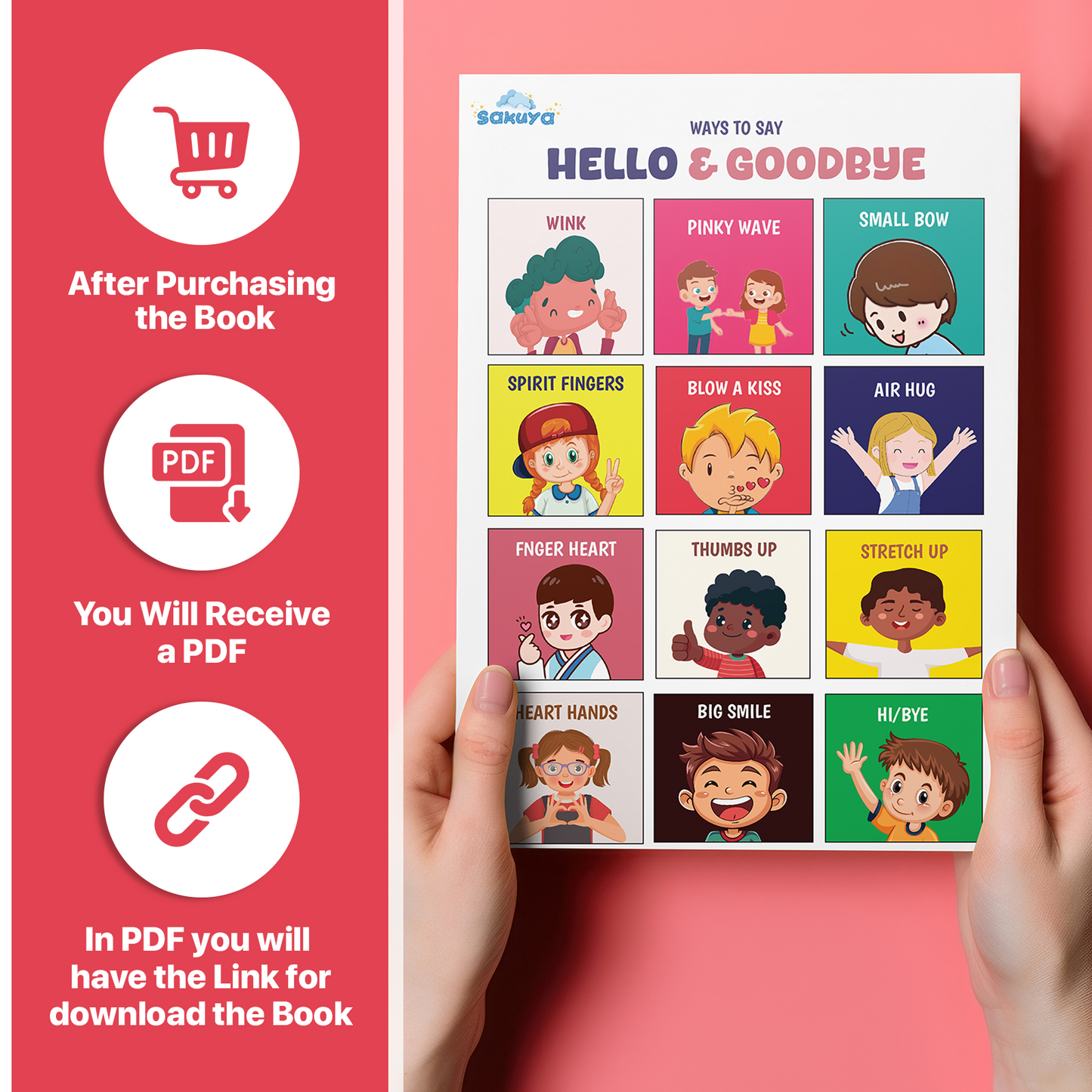 Ways to Say Hello and Goodbye Printable | Greetings for Kids |Fun Communication Cards | Homeschool & Early Learning Social Skills