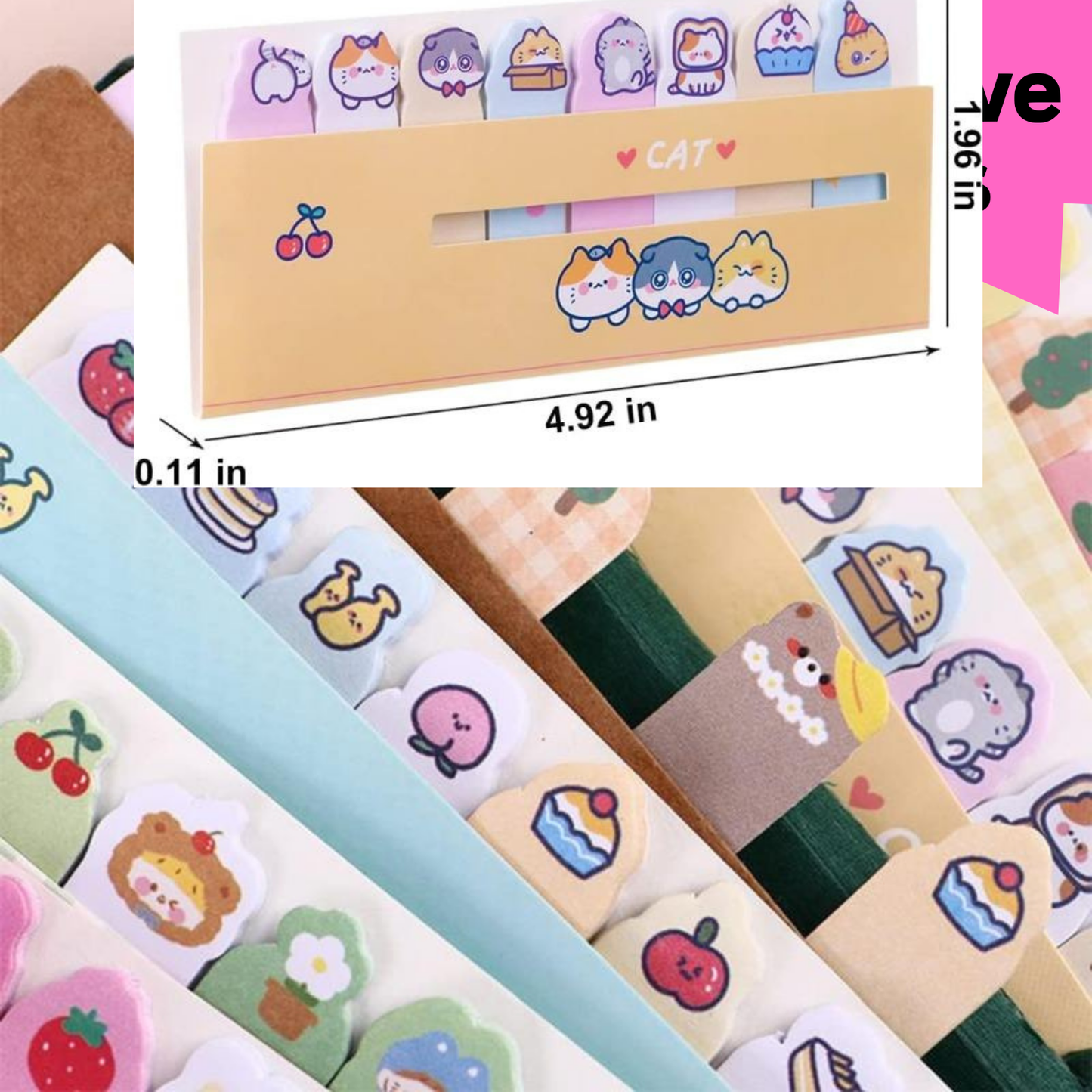 Sakuya Cartoon Print Notebook – Indexed Journal diary for School and College Students| Compact and Trendy Design, Premium Ruled Paper