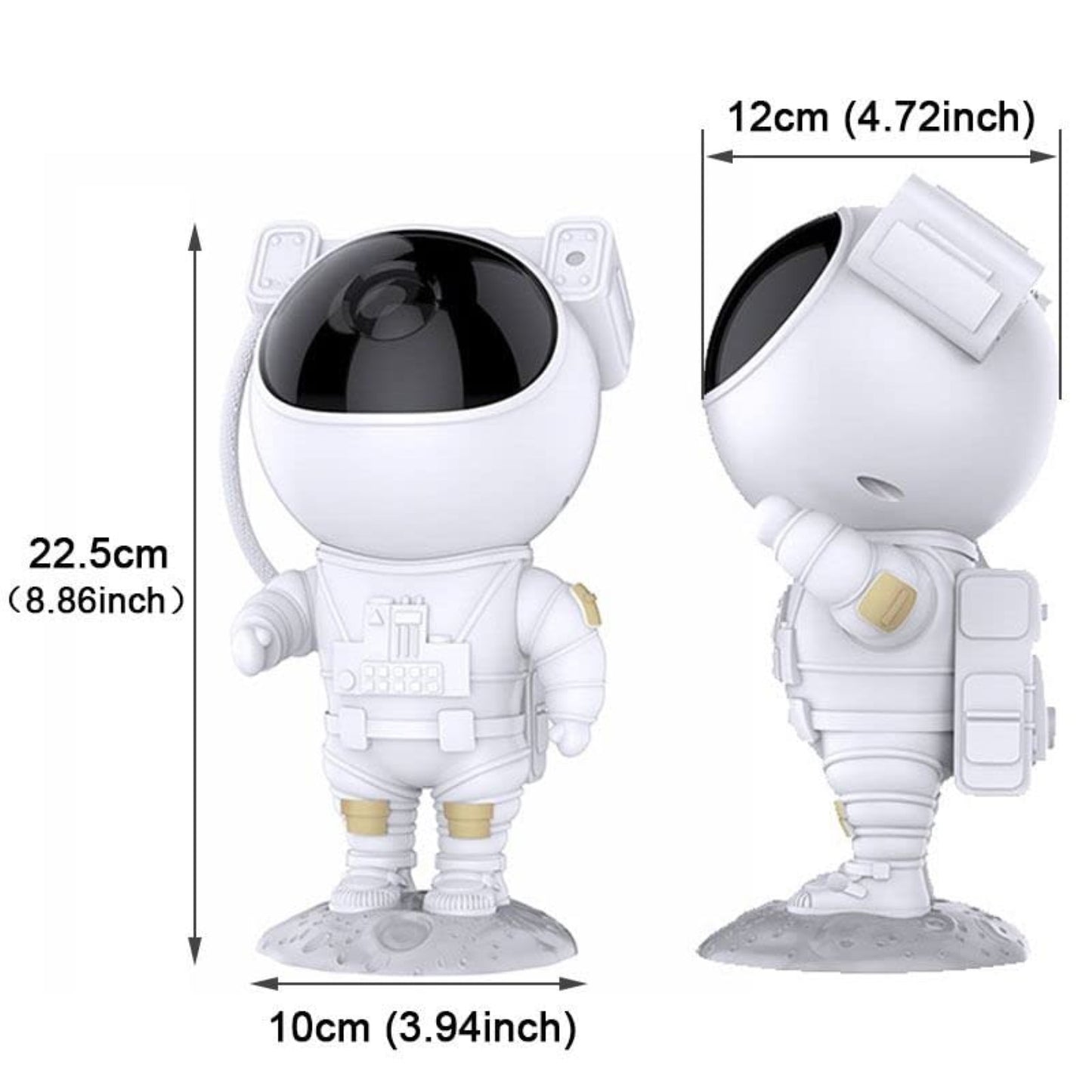 Astronaut Projector Night Lamp with Remote Control - Starry Sky Projector Night Light for Bedroom, Lights for Room, Bedroom, Living Room, Space Nebula Night Light for Aesthetic Room Decor