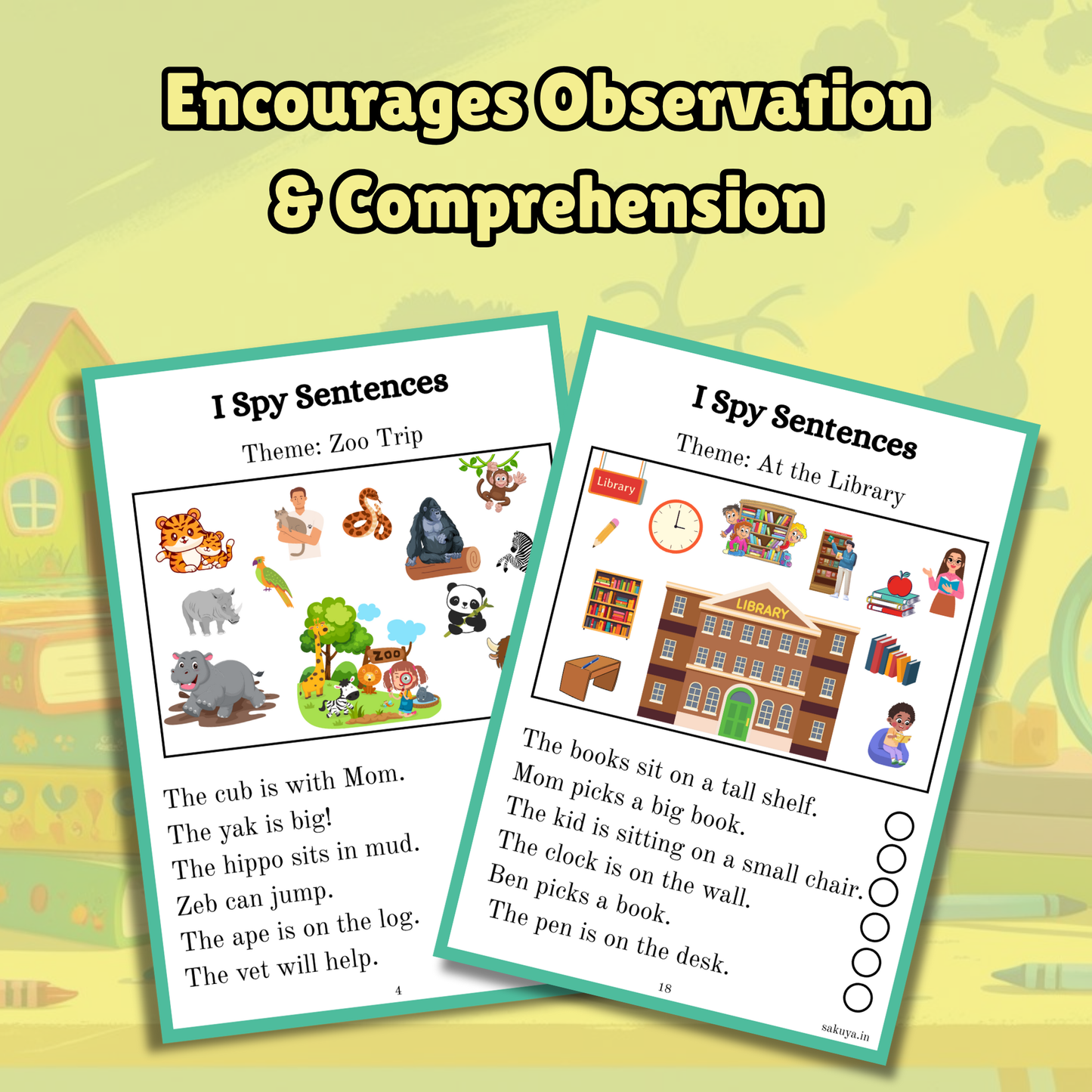 Spy Sentence Book Printable Digital Mystery Hunt Birthday Treasure word sentence Game for Kids