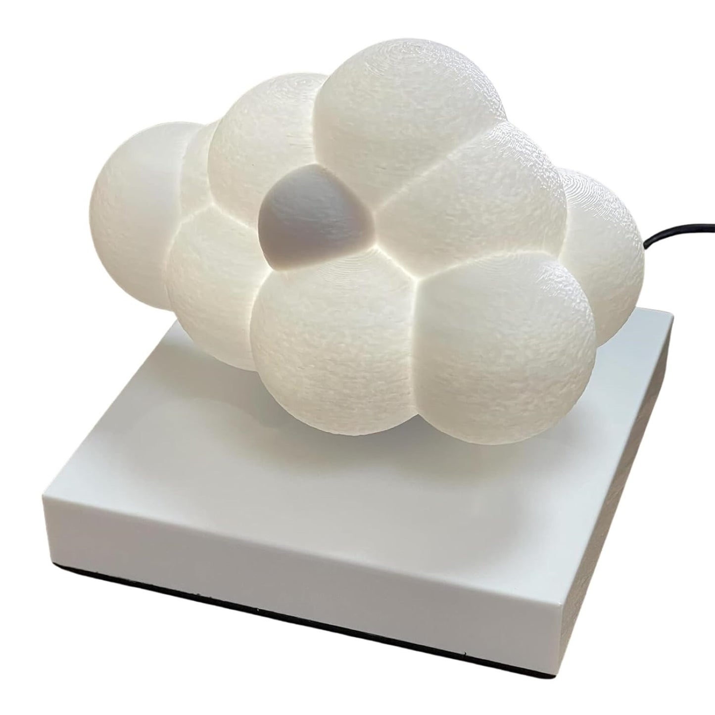 Color Changing Floating Cloud Touch Lamp with Magnetic Levitation – LED Ambient Light, Night Lamp, and Decorative Lamp for Bedroom, Living Room, and Kids’ Rooms