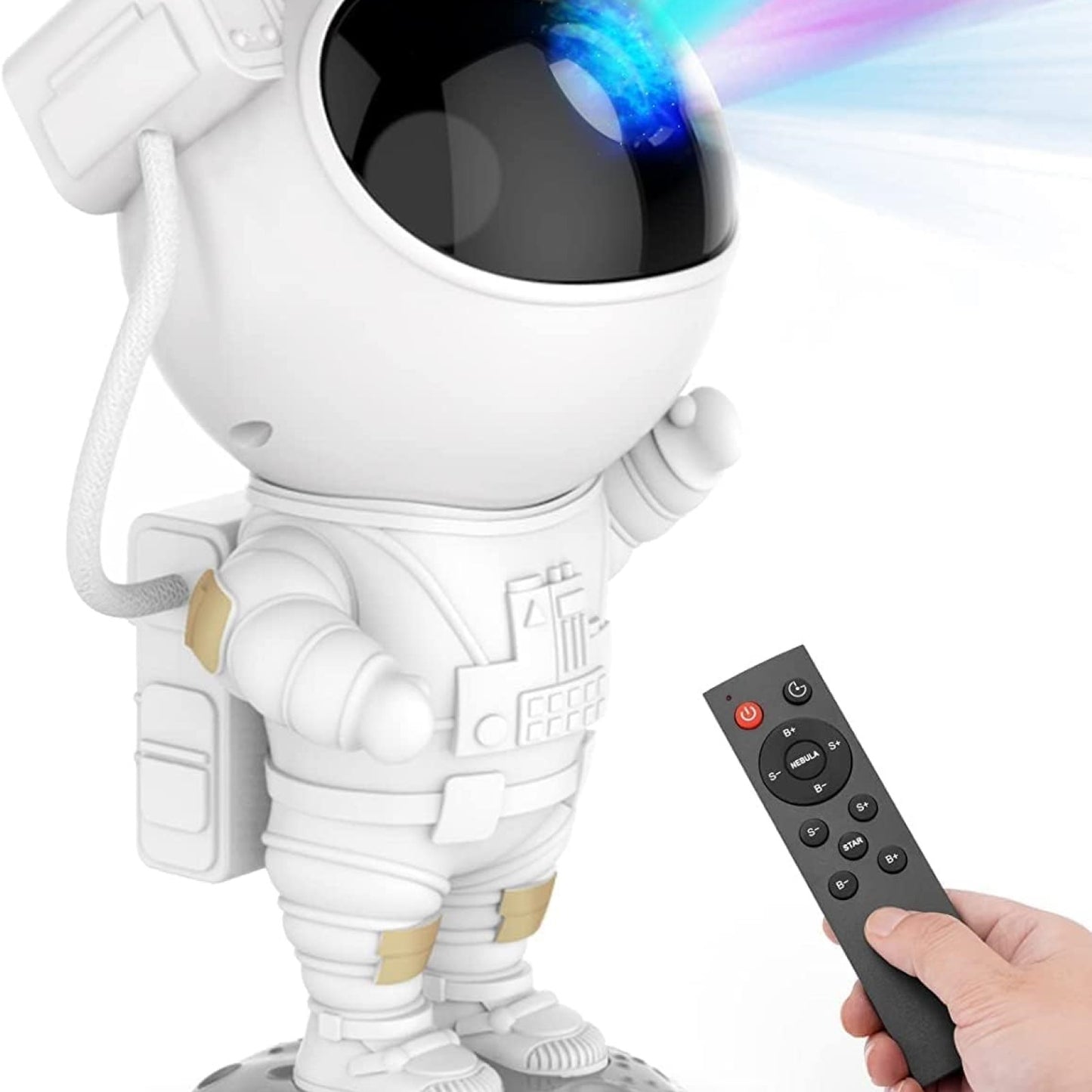 Astronaut Projector Night Lamp with Remote Control - Starry Sky Projector Night Light for Bedroom, Lights for Room, Bedroom, Living Room, Space Nebula Night Light for Aesthetic Room Decor