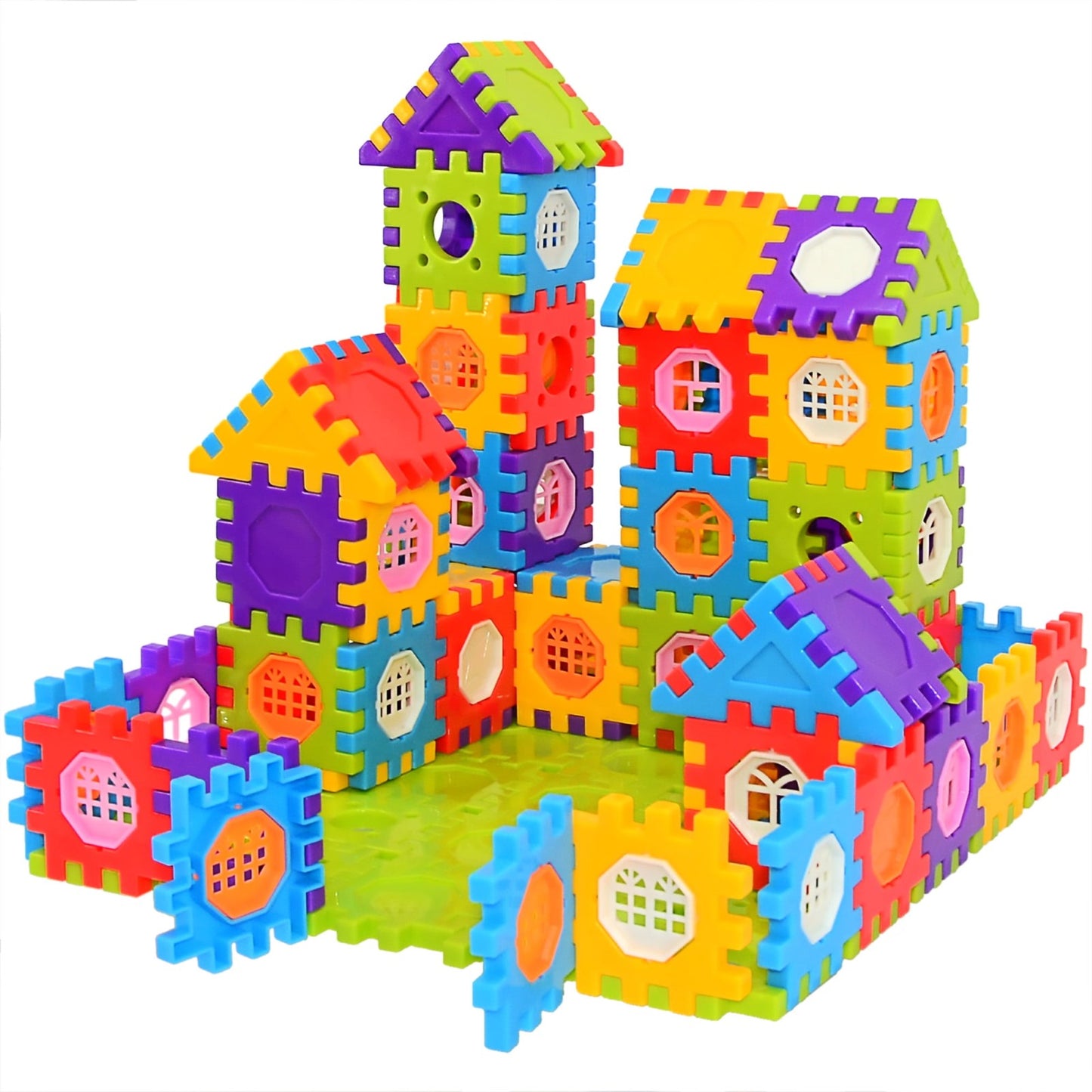108 PCS Home Building Blocks – Creative Fun for Kids and Toddlers