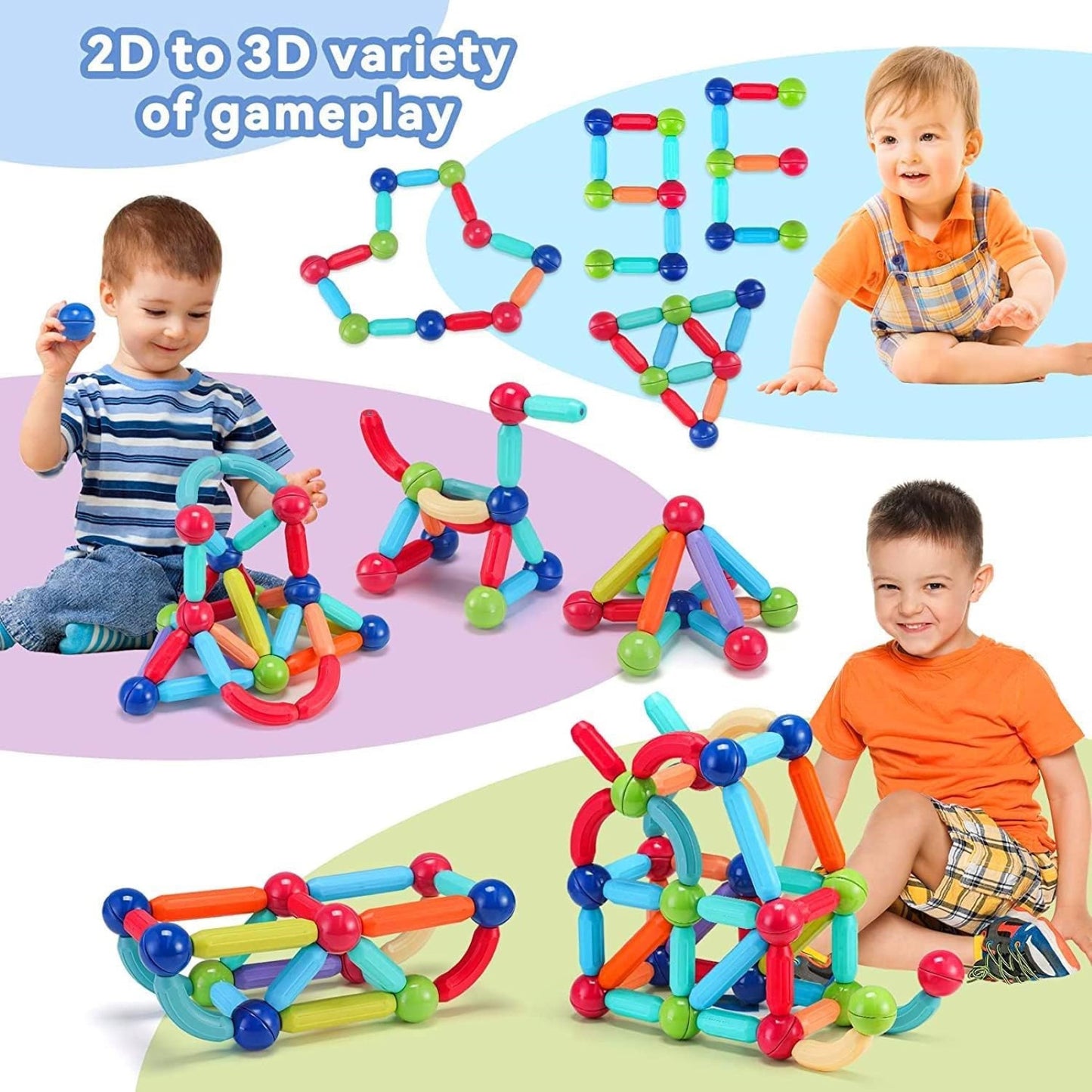 Magnetic Building Blocks – Creative and Educational Play for Kids