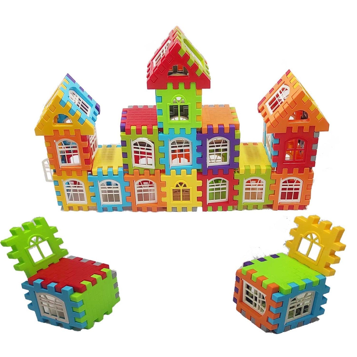 108 PCS Home Building Blocks – Creative Fun for Kids and Toddlers