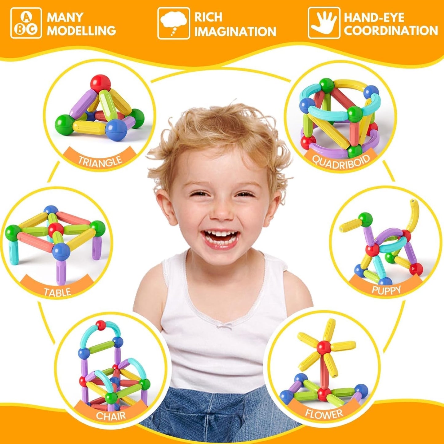 Magnetic Building Blocks – Creative and Educational Play for Kids