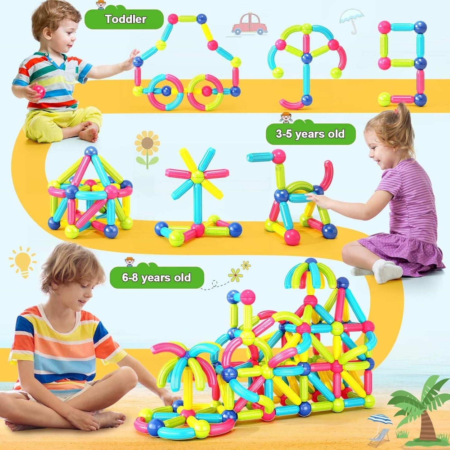 Magnetic Building Blocks – Creative and Educational Play for Kids