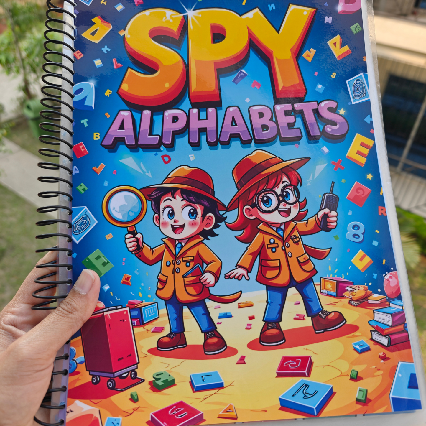 Printable Spy Alphabet Worksheet | I Spy ABC Activity | Fun Alphabet Worksheets for Preschool & Kindergarten