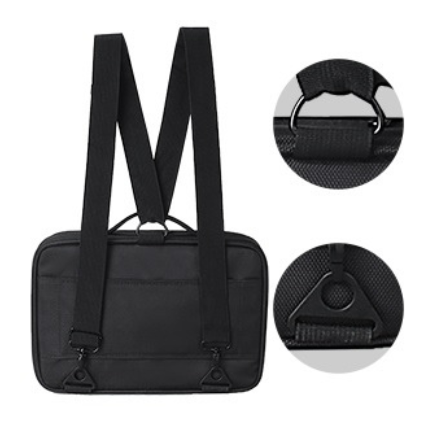 Sakuya Cosmetic Vanity Bag - Stylish and Functional Makeup Organiser with Multiple Pockets - Ideal for Travel and Everyday Use | Spacious Storage for Beauty Essentials(Black) - Sakuya