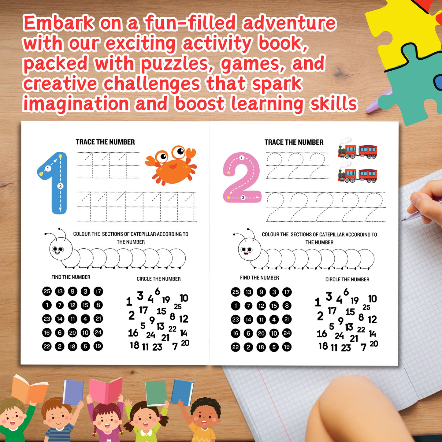 Number Tracing Book for Toddlers – Fun Learning for Ages 2+ – Ideal for Preschool and Kindergarten