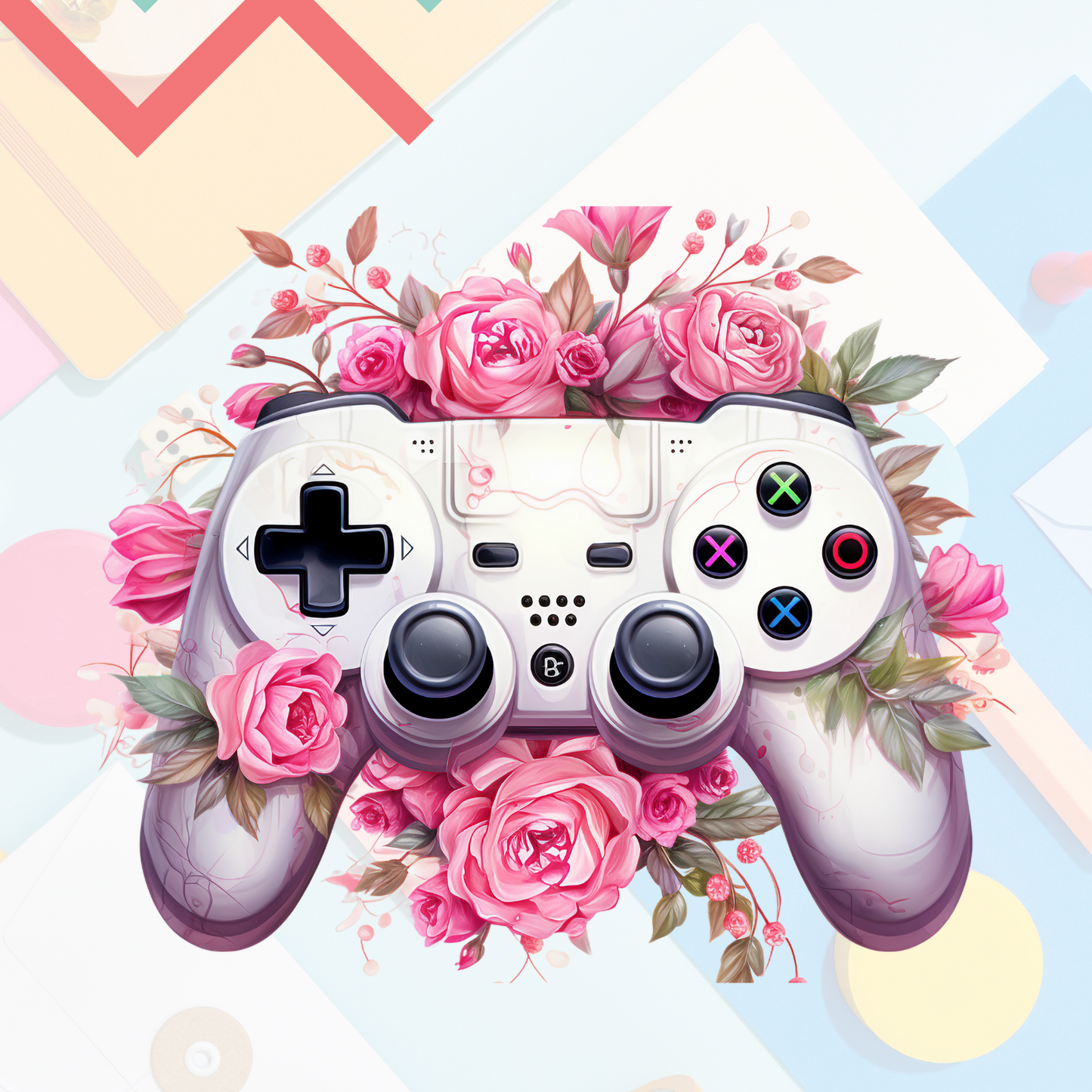 Gaming Clipart Pack Digital Download for Kids and Teens | Printable Controller PNG | Gamer Aesthetics | Playstation Console Bundle
