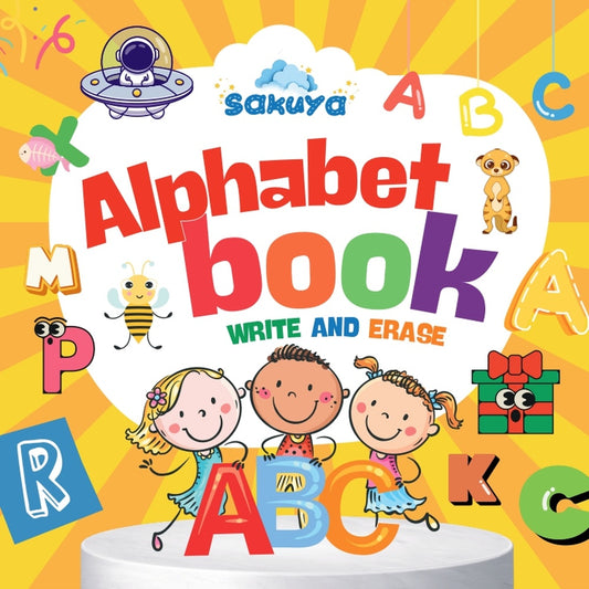 Alphabet Book Toddler Quiet Time | Montessori Material Homeschool Printable | Preschool Worksheets for Early Learning