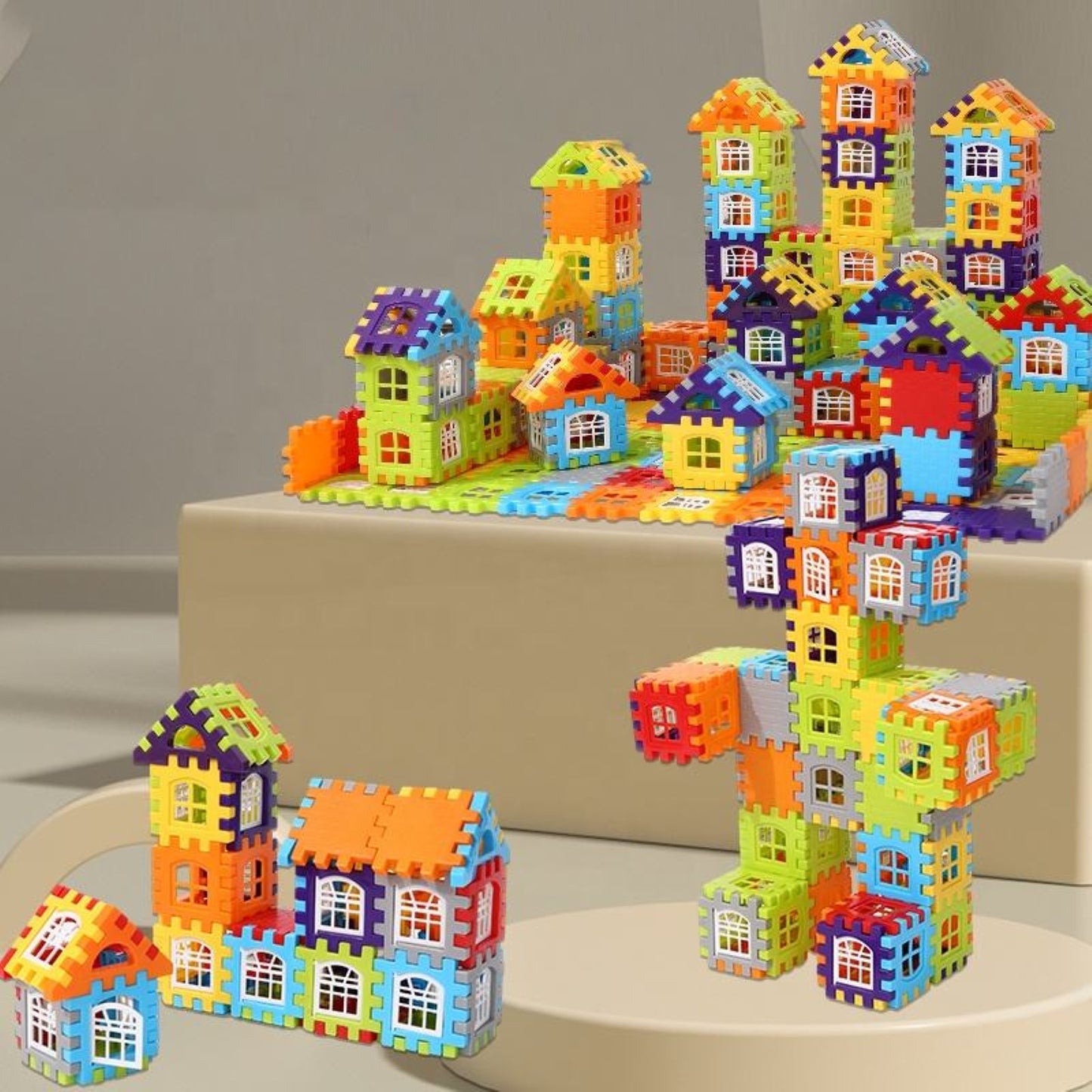 108 PCS Home Building Blocks – Creative Fun for Kids and Toddlers
