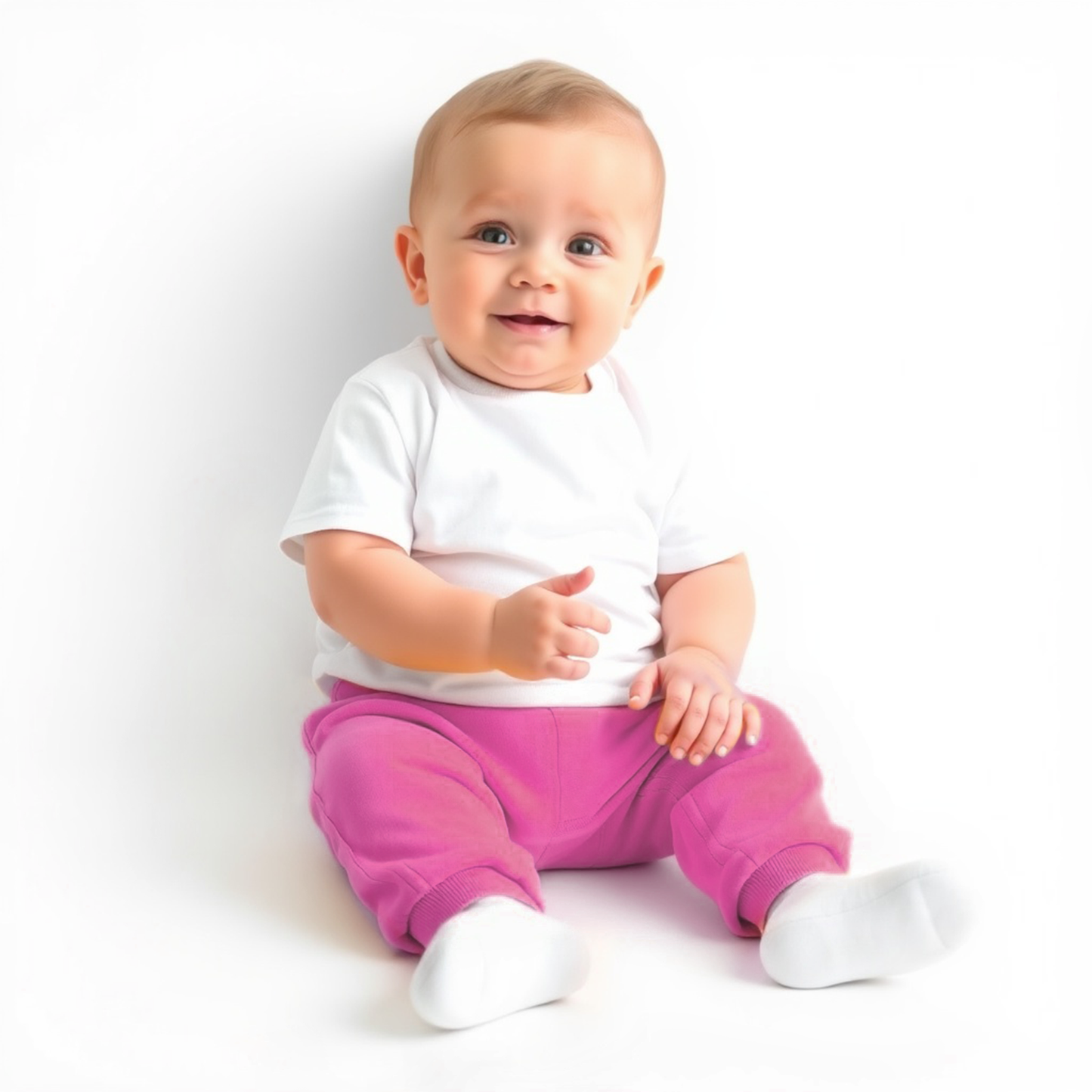 Sakuya Kids Track Pants for Boys & Girls - 100% Cotton Regular Fit Daily Use Lower Pants | Comfortable & Easy to Wear Trendy Nightwear | Stretchable Pants - Pack of 4, Sleepwear Pink