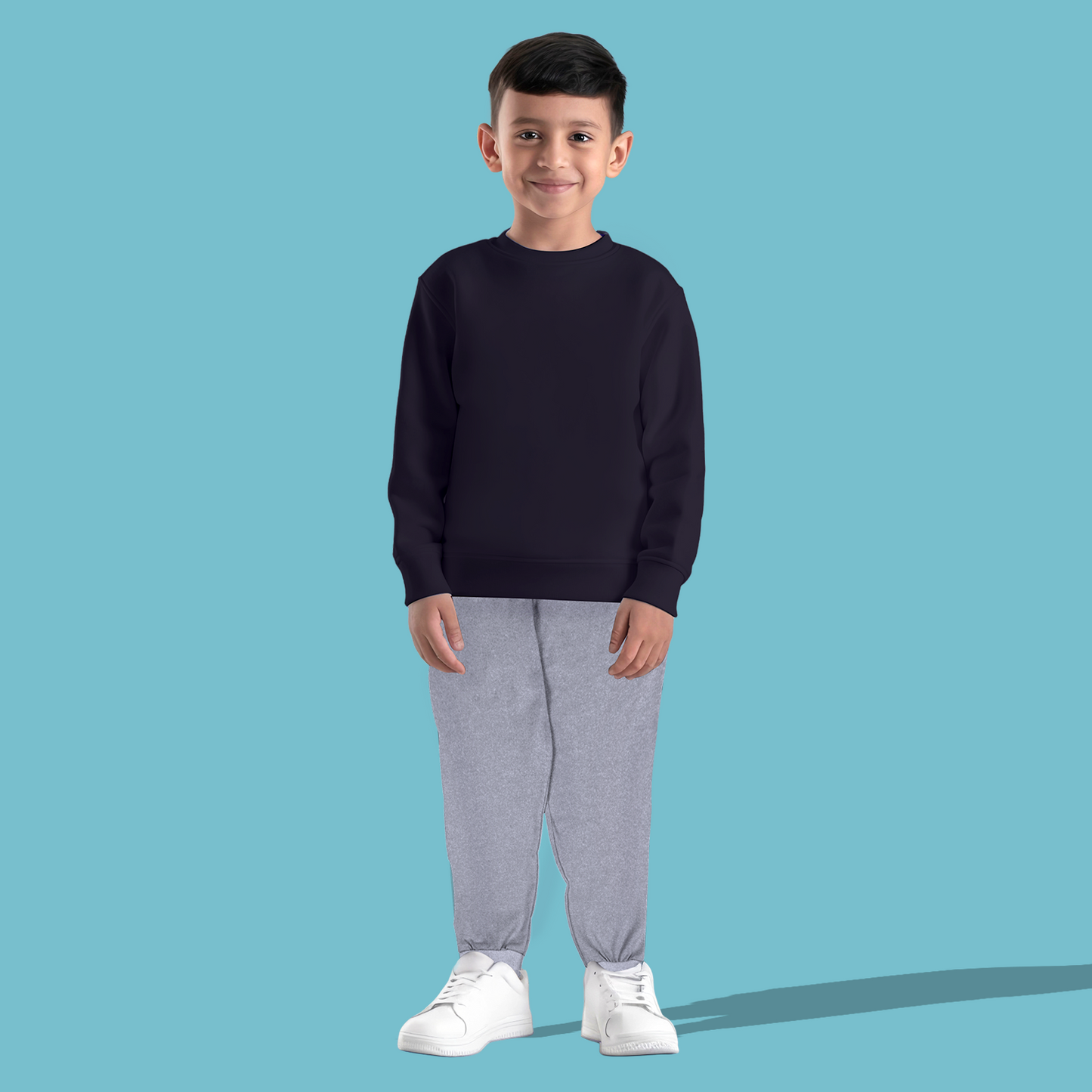 Sakuya Cotton Pants for Kids | Soft Pajama Bottoms with Elastic Waistband for Play, Sleep & Comfort (Pack of 4)