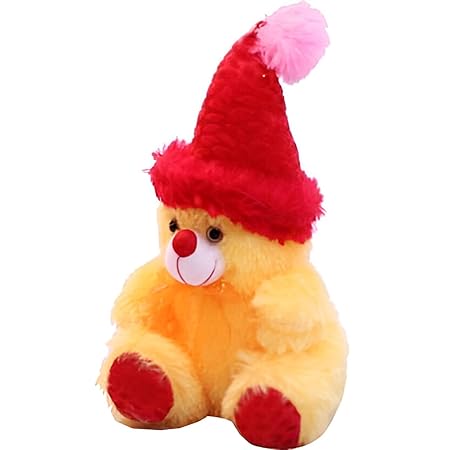Sakuya Original Joker Teddy, Non-Toxic Super Soft Plush Stuff Toys for All Age Groups - 40 cm (Yellow)
