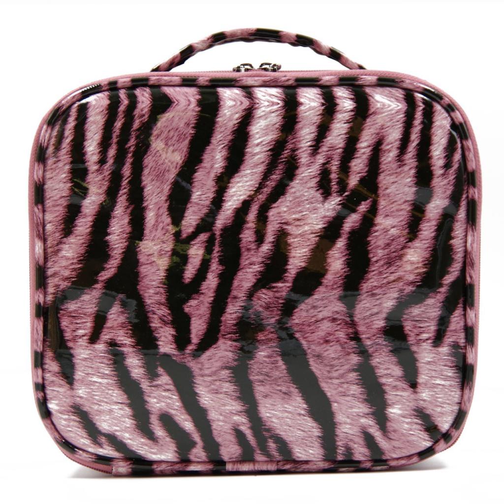 Sakuya Elegant Vanity Bag - Spacious Makeup Organizer Bag with Multiple Compartments - Ideal for Travel and Home Use - Stylish Cosmetic Storage Bag for Women - Portable Vanity Case - Sakuya