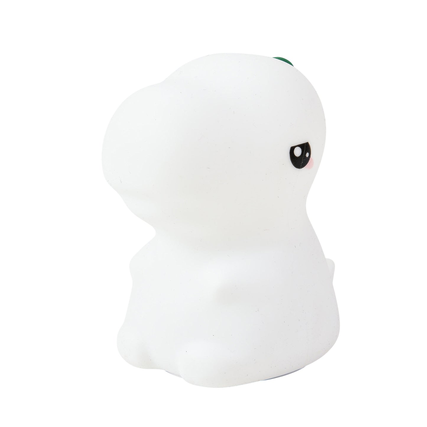 Sakuya Cute Mini Dinosaur Night Lamp for Kids Bedroom | Touch & Tap Control Color Changing Silicone LED Lamp with Rechargeable Battery | Soft Warm Light