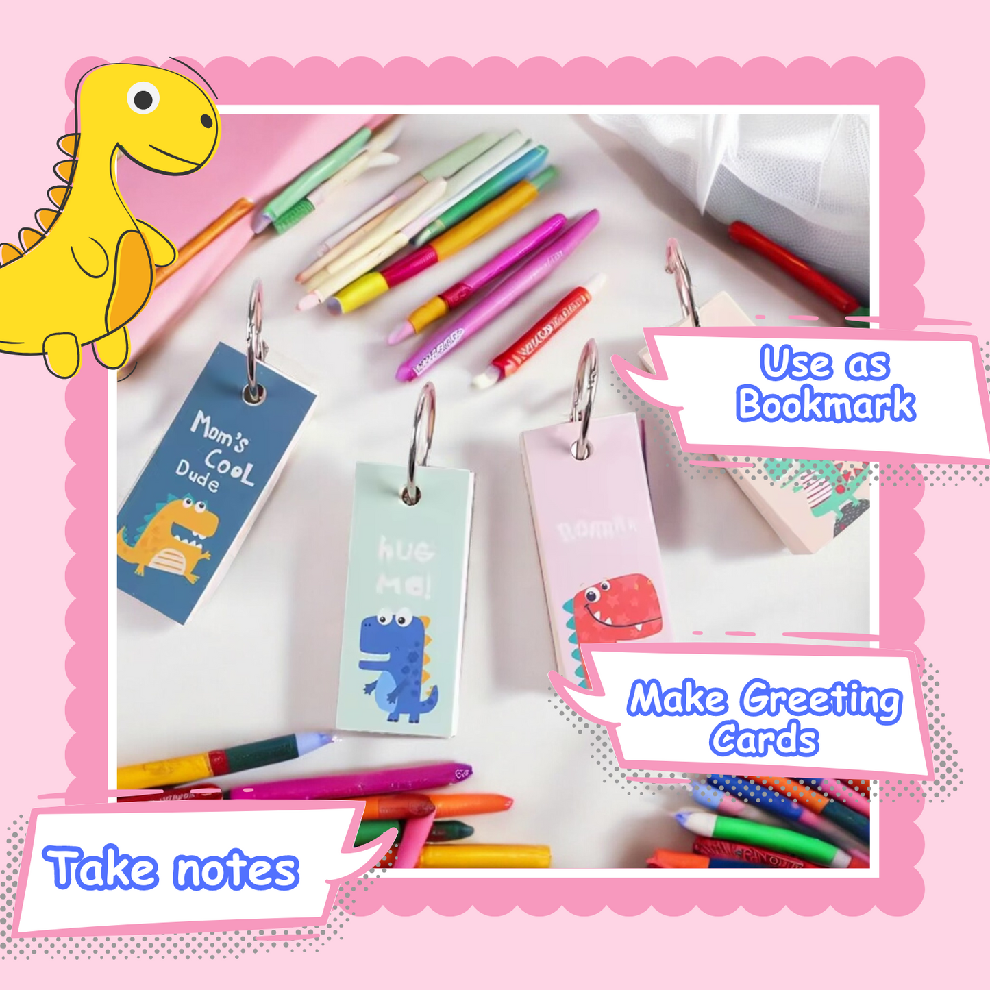 Sakuya Little Iron Circle Book Student Mini WordBook Portable Notepad