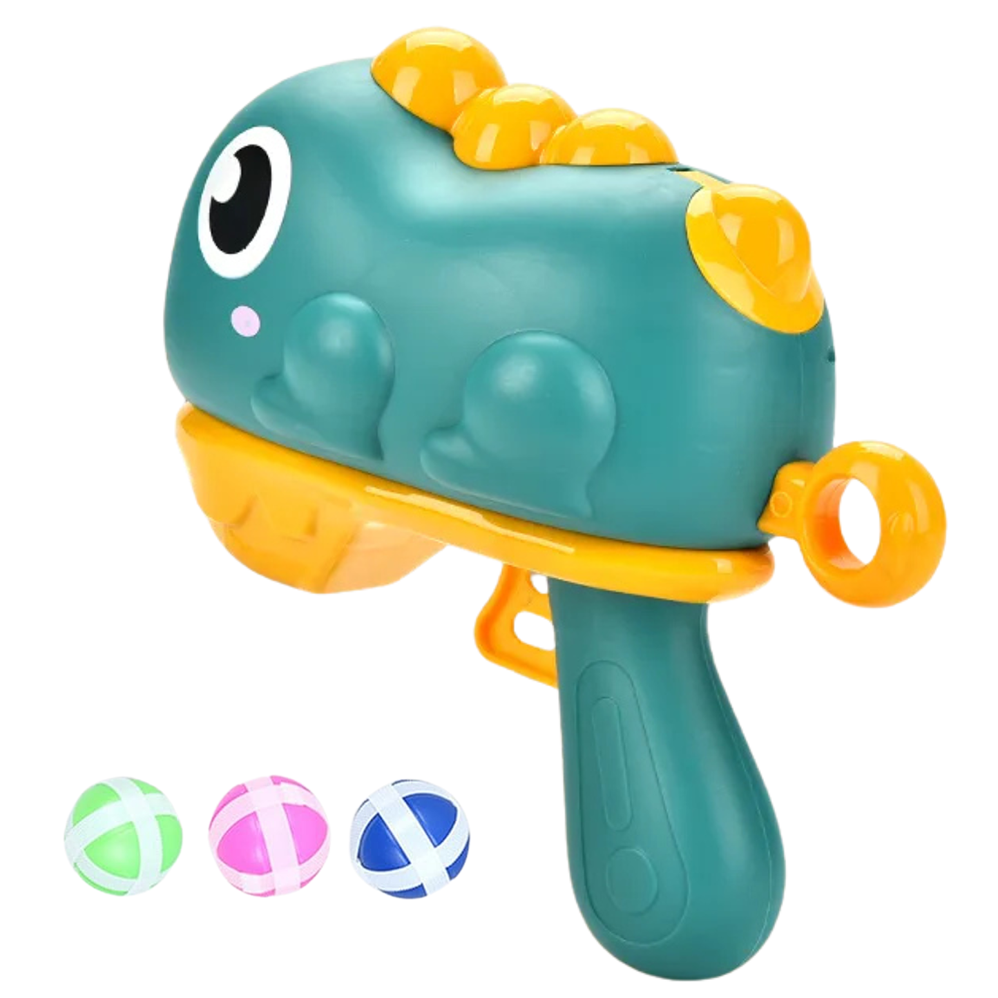 Sakuya Dino Shooting Toy for Kids | Fun Handheld Air Blaster with Cute Dinosaur Design, Easy-to-Use Trigger, Safe Plastic Build, No Batteries Needed, Great Gift for Kids