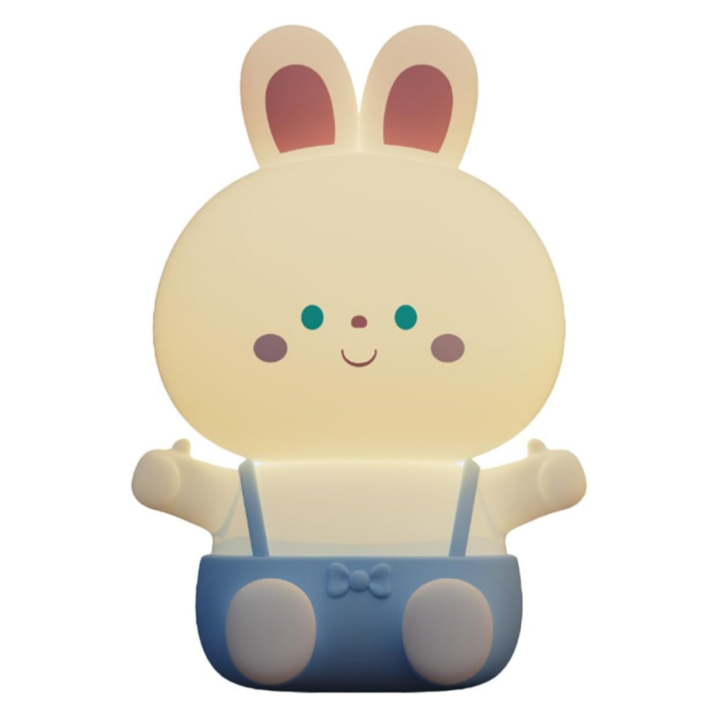 Bunny Lamp - Cute Bunny Silicone Night Lamp for Kids, Rechargeable Night Light for Bedroom, Animal Lamp for Kids Room, Soft Silicone Cute Lamps, Bunny Gifts for Girls and Boys