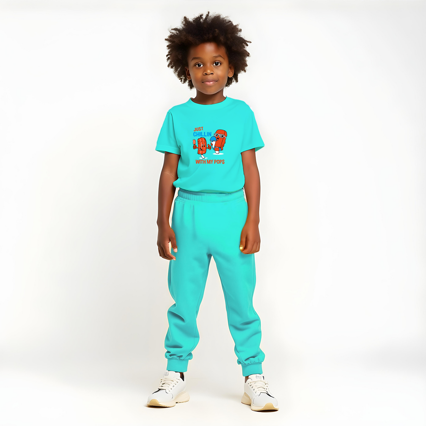 Sakuya Kids Clothing Set Night Suits Round Neck Full Sleeve T-Shirt & Pant Soft, Breathable 100% Cotton Sleepwear for Baby Boys & Girls - Pajamas Set | Unisex Kids Dress Sleepsuits Pack of 1, Blue