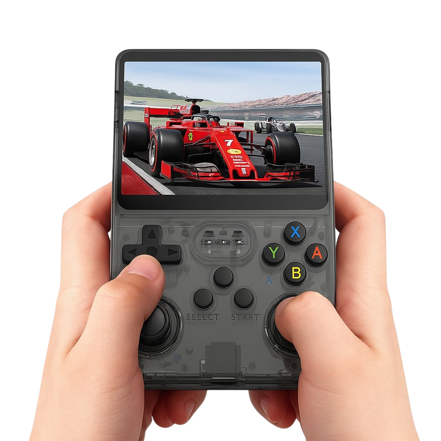 Sakuya Handheld Game Console with 3.5-Inch IPS Display, 10000+ Retro Games for Kids and Adults, Dual 3D Joysticks, 3200mAh Battery, Fast Charging, Linux System for Smooth Gameplay R365