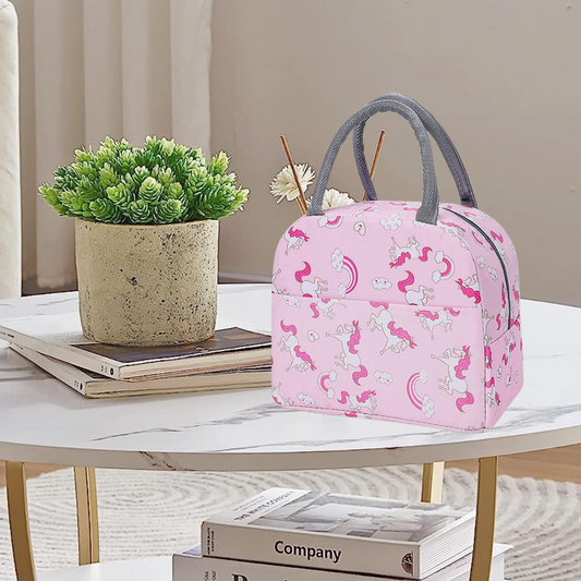 Sakuya Kid's Lunch Bag| Durable Lunch Tote for Children and Adults, Lightweight and Easy-to-Carry Ideal for Kids' Meals On The Go School, Office Lunch Bag