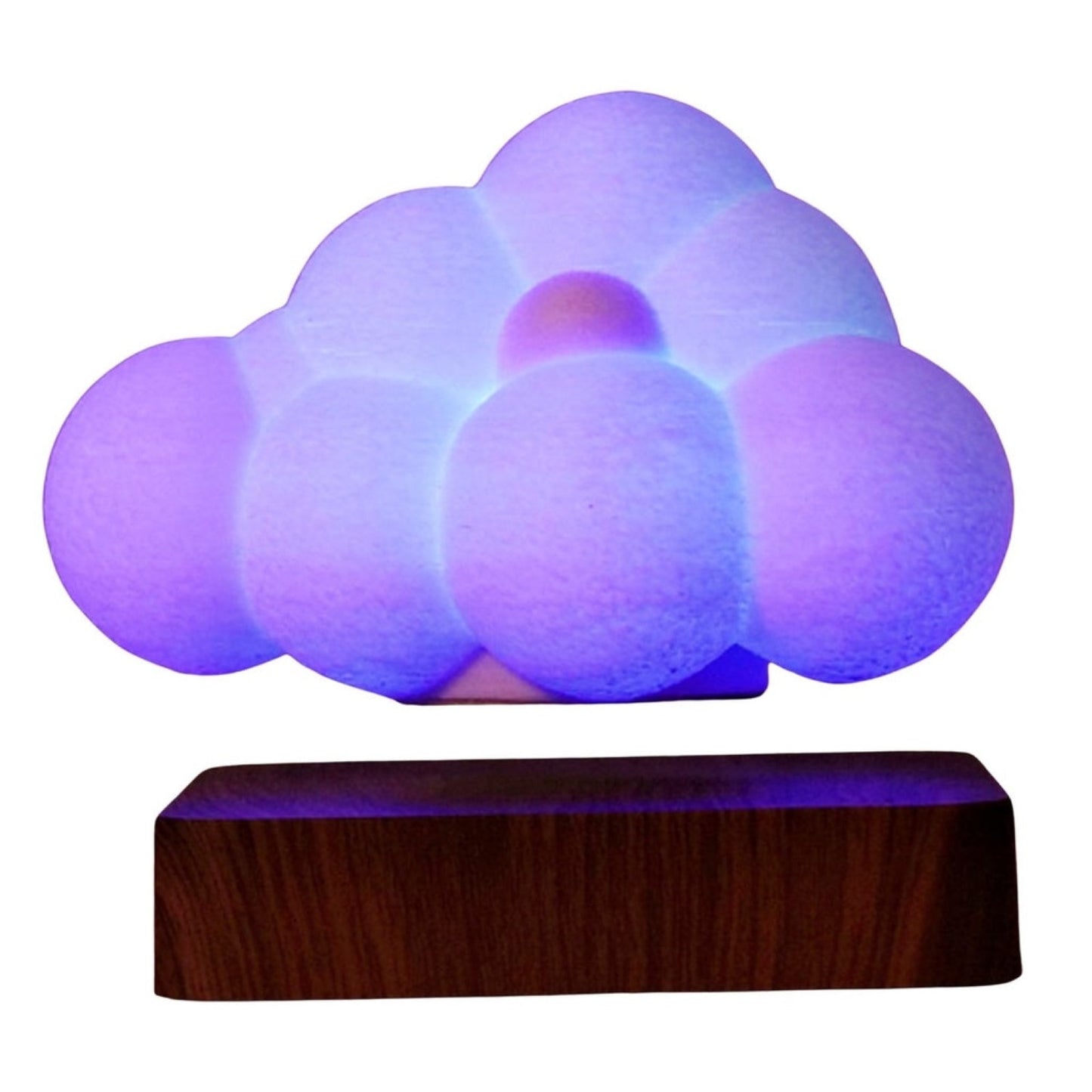 Color Changing Floating Cloud Touch Lamp with Magnetic Levitation – LED Ambient Light, Night Lamp, and Decorative Lamp for Bedroom, Living Room, and Kids’ Rooms