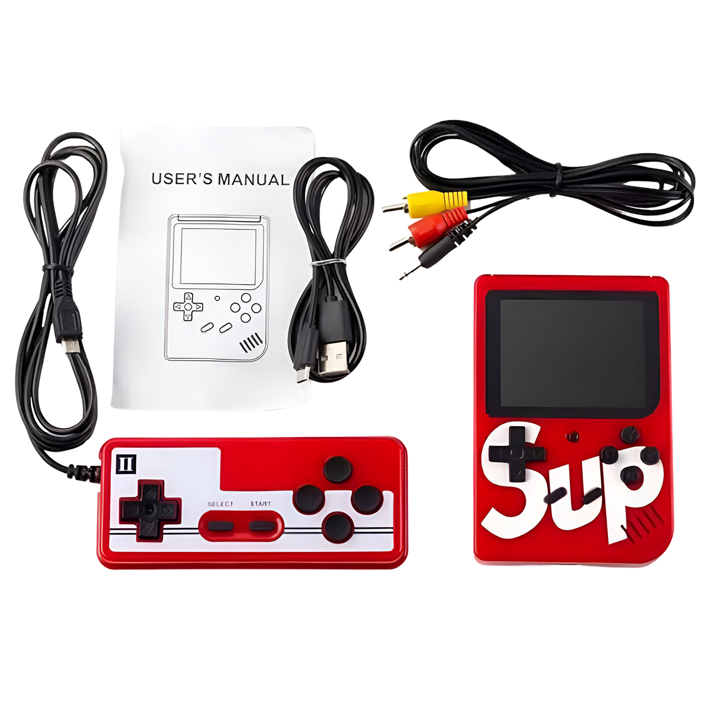 Sakuya Handheld SUP Game Console for Kids | Built-In Games for Indoor and Travel Fun | Perfect Gift for Boys and Girls | Portable and Rechargeable