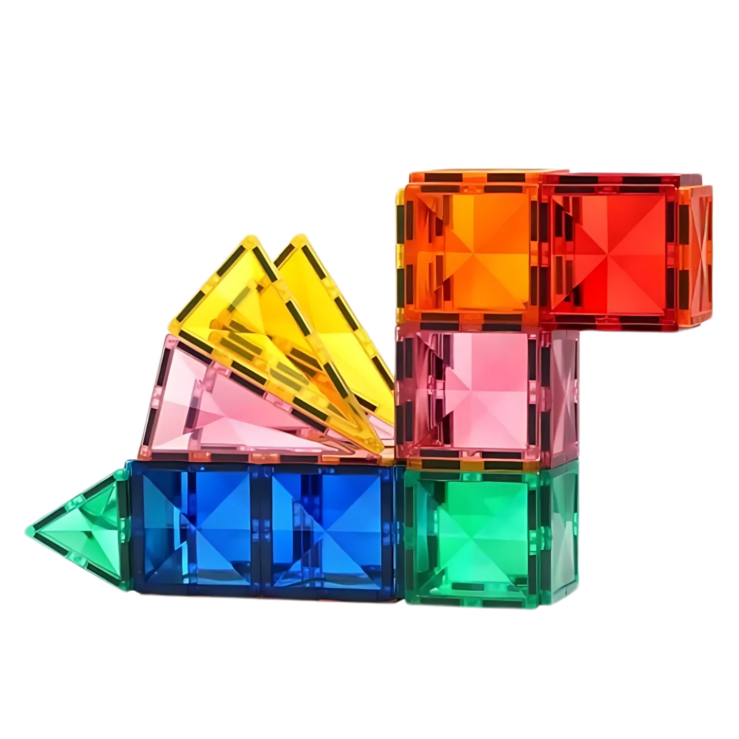Magnetic Blocks STEM Toy for Kids | Colorful 3D Building Tiles for Creativity, Problem-Solving & Motor Skills | Fun Learning Construction Set for Boys & Girls Ages 3+