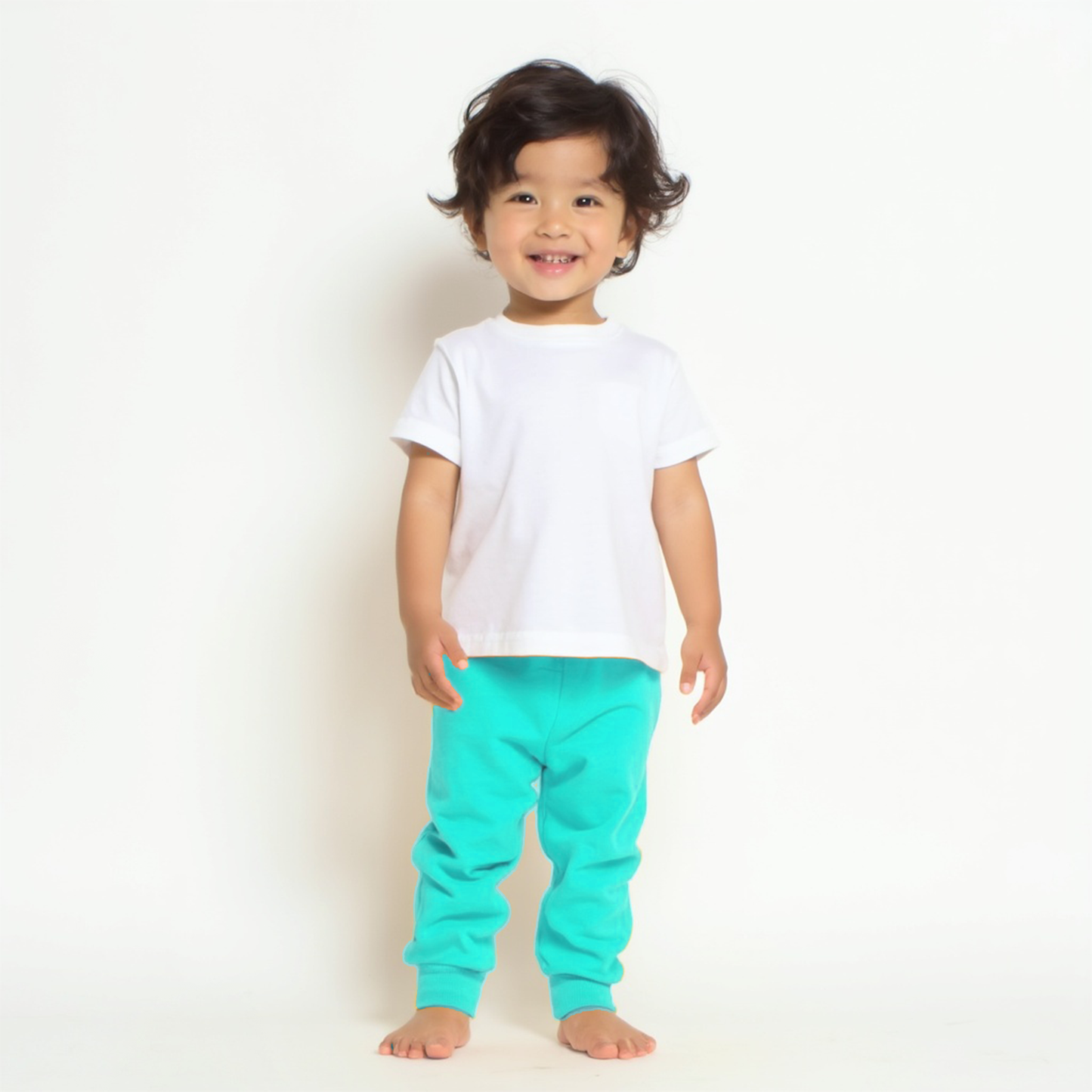 Sakuya Kids Track Pants for Boys & Girls (Blue) - 100% Cotton Regular Fit Daily Use Black Colour Lower Pants | Comfortable & Easy to Wear Trendy Nightwear | Stretchable Pants - Pack of 4, Sleepwear