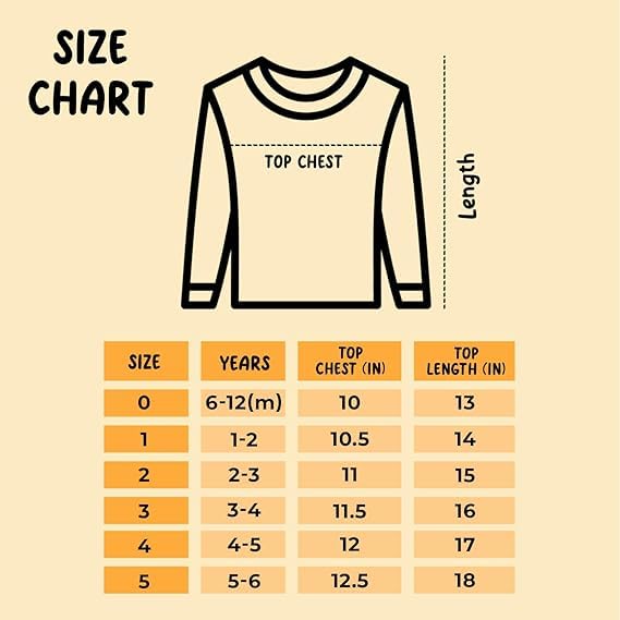 Sakuya Kids T-Shirt for Boys & Girls | Regular Fit Unisex Boy's Girl's Cotton Dress | Center Design Round Neck Tees | Full Sleeves Printed T-Shirts Pack of 4, Multicolour