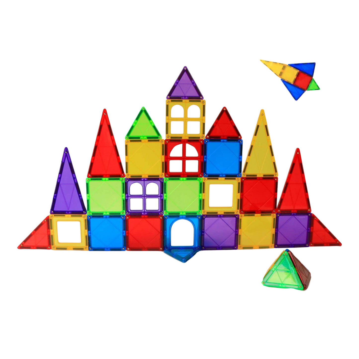 Magnetic Blocks STEM Toy for Kids | Colorful 3D Building Tiles for Creativity, Problem-Solving & Motor Skills | Fun Learning Construction Set for Boys & Girls Ages 3+