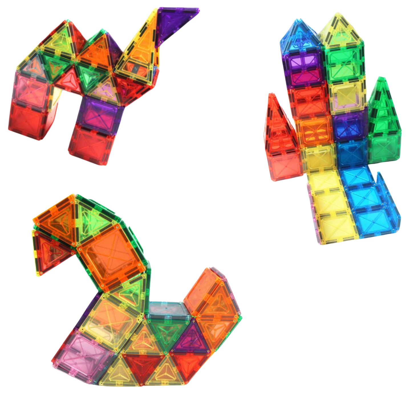 Magnetic Blocks STEM Toy for Kids | Colorful 3D Building Tiles for Creativity, Problem-Solving & Motor Skills | Fun Learning Construction Set for Boys & Girls Ages 3+