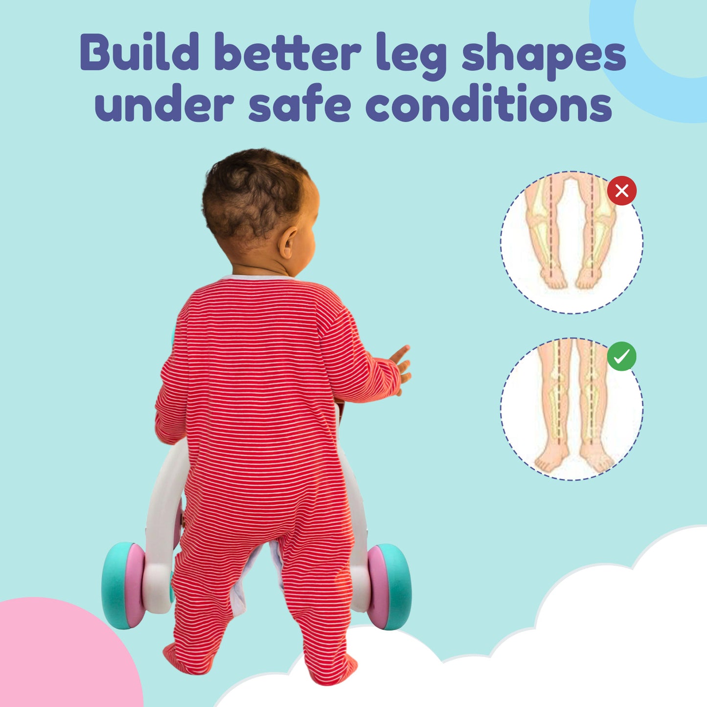 Sakuya Interactive 2-in-1 Baby Walker & Musical Activity Center | STEM Learning Toy with Detachable Piano, Lights & Gears | Early Development Push Walker for Toddlers