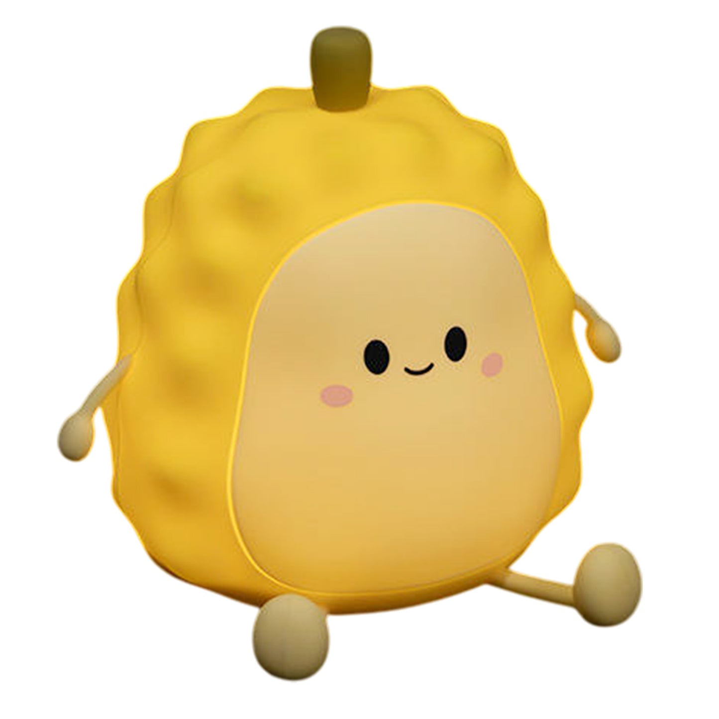 Sakuya Durian Silicone LED Night Light – Cute Rechargeable Bedside Lamp for Kids & Adults, Soft Touch Nursery Night Lamp, Bedroom Home Décor Gift