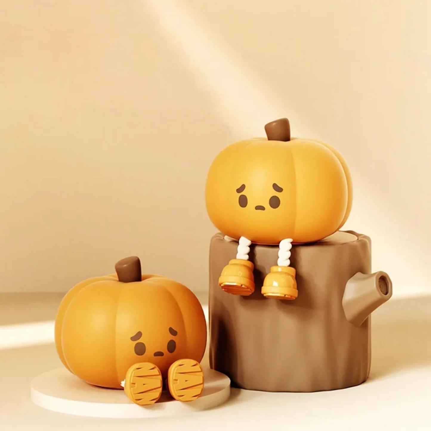 Pumpkin Lamp - Cute Pumpkin Silicone Night Lamp for Kids, Rechargeable Night Light for Bedroom, Aesthetic Lamp for Kids Room, Soft Silicone Cute Lamps, Pumpkin Gifts for Girls and Boys